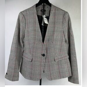 Premise Studio Black and White Plaid Blazer
Not New!